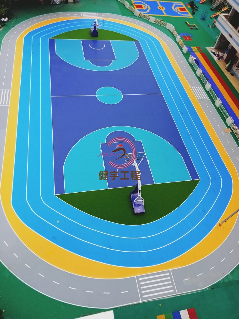 惠州惠陽區向陽中英文小學操場+球場+跑道改造工程完工